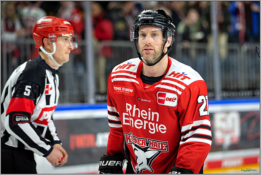 PENNY DEL; Koelner Haie-Adler Mannheim; Koeln, 21.03.2023